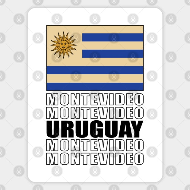 Flag of Uruguay Magnet by KewaleeTee